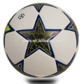 Oficial size5 PU bola de futebol de couro revestido com logotipo personalizado e impressões